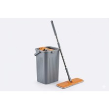 Şeylişeyler - Arı-Mop Premium Vento Tablet Mop Temizlik Seti - Sıkma Mekanizmalı Mikrofiber Mop ve Kova Seti