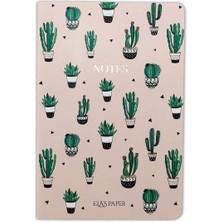 Oska Global Kaktüs Pembe Notebook - Defter
