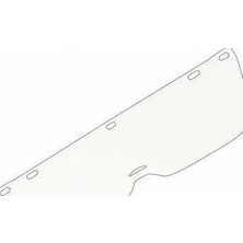 Kadmec Maske Yedek Yarım Cam Tırpan Maske Yedek Camı