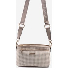 Silver & Polo Silver Polo    SP1184-M204 Sılver Polo SP1184 Kadın Çapraz Çanta Kum-Kum Beji