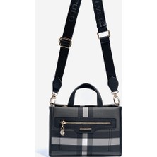 Silver & Polo Silver Polo  Kadın  SP1271-MK129 Sılver Polo El Çantası Siyah-Siyah