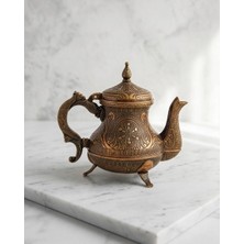 Çaydanlık Zamak - Antik Sarı