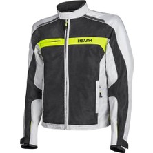 Hevik Scirocco Yazlık Fileli Motosiklet Montu Gri Yeşil