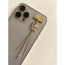 Yıldız Gold Telefon Charmı