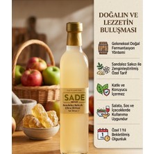 Sade Gurme Sandaloz Sakızlı Elma Sirkesi 500 ml
