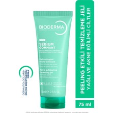 Bioderma Sebium Siyah Nokta Gözenek Karşıtı Yüz Temizleme Peelingi 75 ml Salisilik Asit İçeren Jel