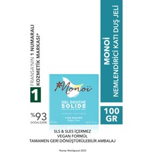 Yves Rocher Monoi Nemlendirici Katı Duş Jeli- Egzotik, Sıcak ve Çekici-Tüm Ciltler-Sls,sles IÇERMEZ-VEGAN-100G