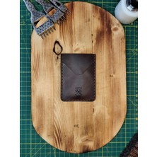 Balthazar Workshop Artorias El Yapımı Minimal Vejetal Crazy Hakiki Deri Kartlık