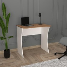 Teknotrust Çalışma Masası Beyaz Ceviz Ders Bilgisayar Ofis Masası Geniş Yüzey Rahat Çalışma