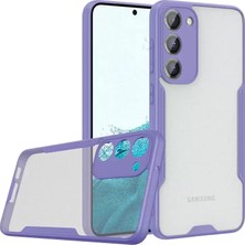 Senka Newface Samsung Galaxy S23 Plus Kılıf Platin Silikon - Lila