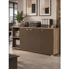 Alpino Mobilya Alpino Balance Ofis Dolabı (Cadiz) - 188 x 45 x 90
