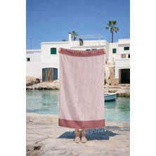İrya Mia %100 Pamuk Peştemal Bordo 90x170