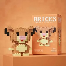 MiraLive Bricks Aslan Kral Simba Mini LEGO Figürü