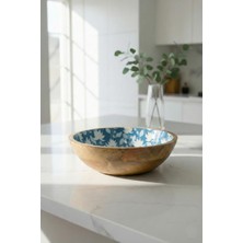 EW's Kitchenware Mango Agacı Sunum Servis Kasesi & Dekoratif Kase 25 cm Desenli