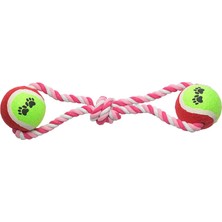 Petza Köpek Tenis Toplu İp Oyuncak - WoofOrb