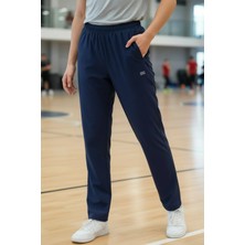Crozwise Lycra Esnek Lacivert Erkek Spor Pantolon 2246-01