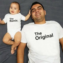Venüs Dijital The Original The Remix Baba Oğul Kombin Tshirt Zıbın( Kombin Yapılabilir)