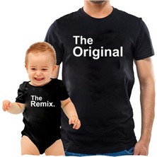 Venüs Dijital The Original The Remix Baba Oğul Kombin Tshirt Zıbın( Kombin Yapılabilir)