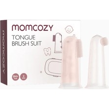 Momcozy Silikon Parmak Bebek Diş Fırçası 2’li Set