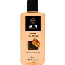 Welive Welıve Amber Kolonyası 400 ml 80° | Kalıcı & Yoğun Koku