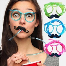 MiraLive Pıpetlı Partı Gözlüğü - Çocuk ve Yetışkın Bıyıklı Pıpet Gözlük