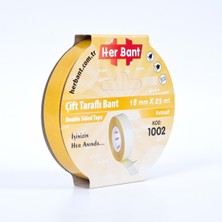  herbant çift taraflı kağıt bant askılı 18mm x 25metre sp3505