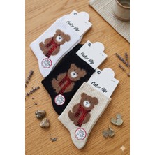 Kolej Çorap Ayıcıklı 3çift Parfümlü 36-40