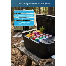 Evacool EVA25CLP 220 Adaptörlü 12/24V 25 Litre Kompresörlü Oto Buzdolabı