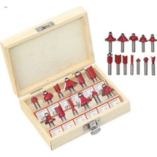 Gfb Ahşap Freze Uç Seti 6mm- 12 Parçalı