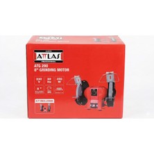 Attlas Professional Atg 200 8" Masaüstü Çark Taş Motoru (350W)