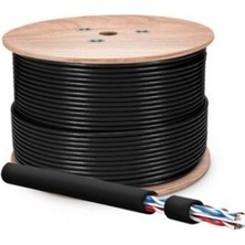 River World Ip Kamera Kablosu 500 Metre 23 Awg Cat6 Siyah Outdoor