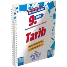 Murat Yayınları 2026 Yeni Baskı 9.sınıf Tarih Öğrencim Defteri