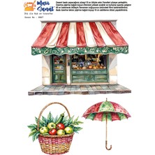 Mavi Sanat Ütü ile Rub On Transfer Kağıdı A4 Model No: 0067