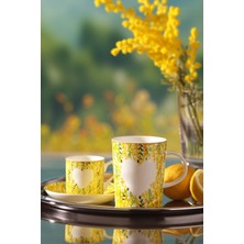 Paşabahçe Mimoza Porselen Espresso Fincanı - 1 Adet