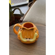 Ciyu Ticaret Garfield 3D Kupa Bardak Hediyelik Koleksiyonluk Garfield Kupa Bardak
