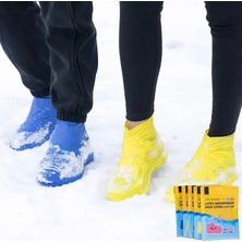 Sunup SN-29142 Lateks Su Geçirmez Ayakkabı Kılıfı Portatif Kaymaz Tabanlı