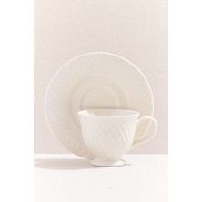 Paşabahçe Eclat Porselen Espresso Fincanı Krem - 1 Adet