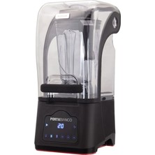 Portabianco  Gürültü Önleyici Kapaklı Bar Blender Dijital, Buz Kırma Özellikli 2 Lt Kapasiteli 1680 W
