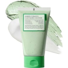 Fully Green Tomato Clay Mask Cleanser / Yeşil Domates Kil Maskesi & Gözenek Arındırıcı Temizleyici
