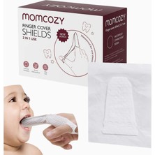 Momcozy Bebek Ağız Temizleme Parmak Mendili 30’lu Set