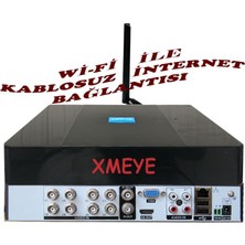 Bises 8 Kanal Wi-Fi Den Internete Bağlanan 5 Mp H265+ Hibrit Araç, Insan, Yüz Tanımalı Xmeye Kayıt Cihazı_bs 108XM-PLS