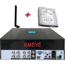 Bises 8 Kanal Wi-Fi ve 250 GB Hdd'li 5 Mp H265+ Hibrit Araç, Insan, Yüz Tanımalı Xmeye Kayıt Cihazı_bs 108XM-PLS