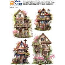 Mavi Sanat Ütü ile Rub On Transfer Kağıdı A4 Model No: 0073