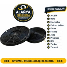 Hgnm E-Trading Arçelik Beko 9197066118 Davlumbaz Aktif Karbon Filtresi P27 P40 P170 P182 P183 P184 Uyumlu