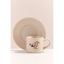 Paşabahçe Serçe Seramik Espresso Fincanı - 1 Adet