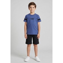 Crassi Erkek Çocuk Şortlu Takım Baskılı