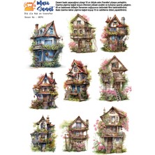 Mavi Sanat Ütü Ile Rub On Transfer Kağıdı A4 Model No: 0074