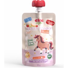 Elite Naturel Berry Pony Organik Karışık Meyve Püresi 110 G