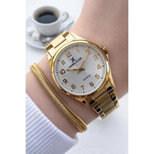 Daniel Klein 2 Yıl Garantili Çelik Kordon 30 mt Suya Dayanıklı Kadın Kol Saati NSDKE.1.10178.9