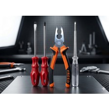 Toptancı Amca Pense Tornavida Seti Araçta Bulunması Gereken Trafik Seti 4 Lü Set Kaliteli